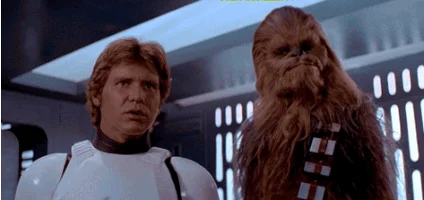 what are you talking about han solo GIF by Star Wars
