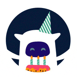 musio cute party celebration birthday GIF
