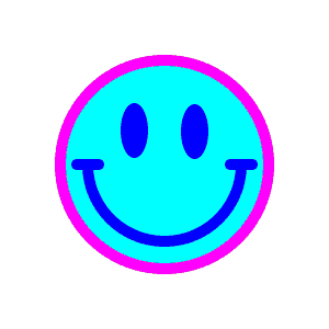 Flashing Lights Face Sticker