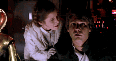 Harrison Ford Kiss GIF by Star Wars