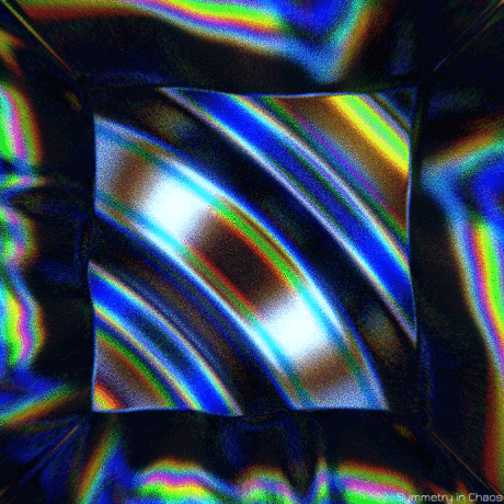 symmetryinchaos 3d wave blender cube GIF