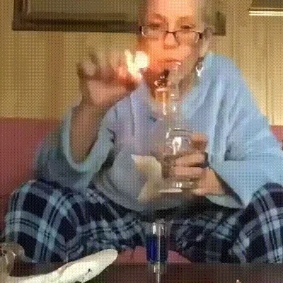 Weed Party Hard GIF by reactionseditor