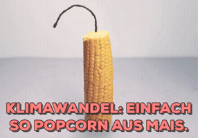 Helllaut popcorn sustainability sustainable climatechange GIF