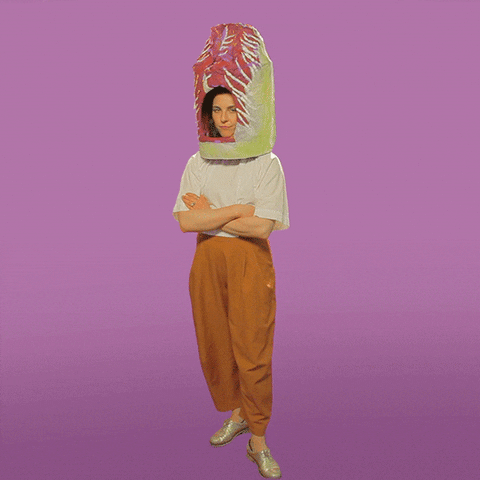 sassy lettuce head GIF by Salad for President