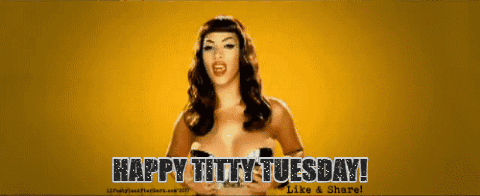 LADMagazine tuesday titty titty tuesday GIF
