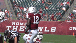Temple Football Tu GIF by Temple Owls