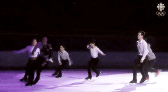 Fziaachour dancers figure skating jumps fziachour GIF