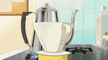 miss kobayashi's dragon maid coffee GIF by Crunchyroll