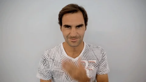 Roger Federer Kiss GIF