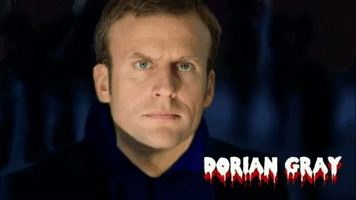 normancliff dorian gray emanuelle macron GIF