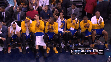 Golden State Warriors Applause GIF by NBA - Find & Share on GIPHY