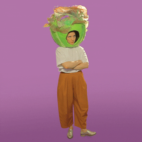 Lettuce Head Waiting GIF by Salad for President