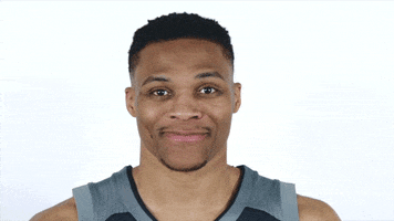 Russell Westbrook Smile GIF by NBA