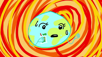 climate change earth day GIF by Cartuna