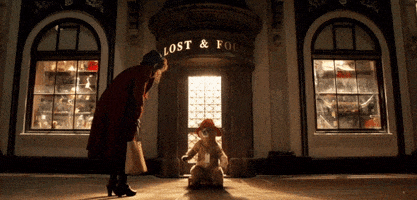 welcoming lost & found GIF by Paddington Bear