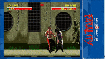 amigowiec fight retro mortal kombat amiga GIF