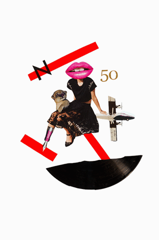 nonna lliwell design collage art vogue GIF