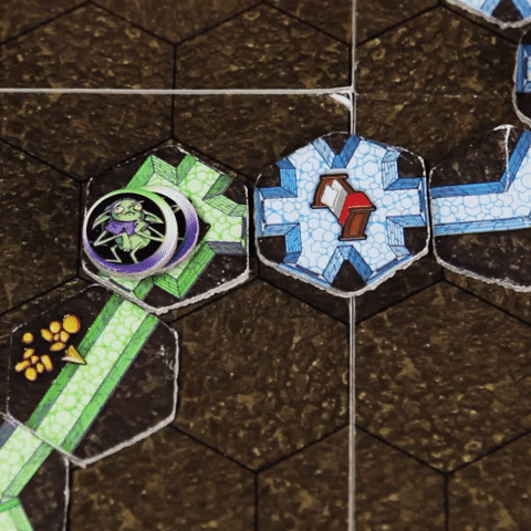 TinHatGames dungeon boardgame dungeondigger GIF