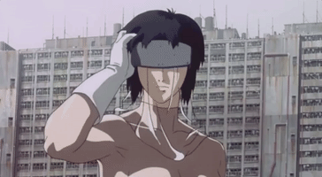 Disappear Ghost In The Shell GIF