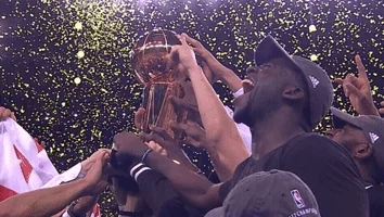 excited nba finals GIF by NBA