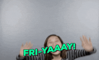 Friday Gif GIF by reactionseditor