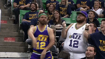Happy Dance Party GIF by NBA
