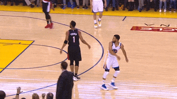 Feeling It Golden State Warriors GIF by NBA