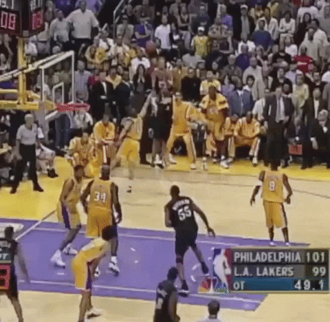Iverson Step Over GIF by NBA - Find & Share on GIPHY