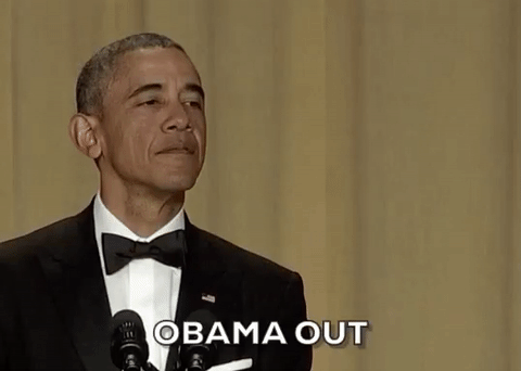 Correspondents Dinner Mic Drop GIF - Find & Share on GIPHY