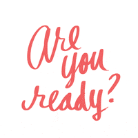 Are You Ready Reaction GIF by Denyse®