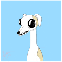 animation whippets GIF by Nicolette Groome