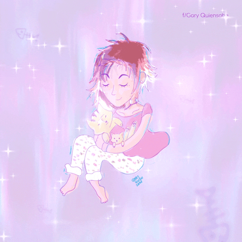 garyquiensabe cute animation pink cats GIF