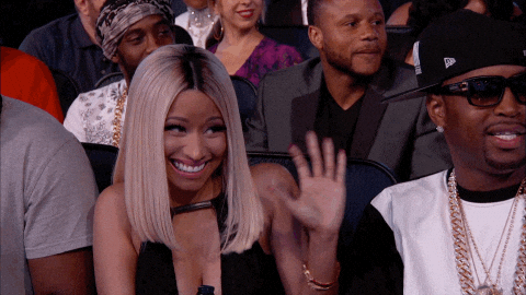 nicki minaj flirt GIF by BET Awards