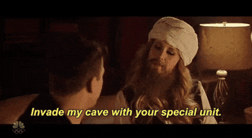 andy samberg invade my cave with your special unit GIF by Saturday Night Live