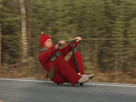 everwhatproductions elf chilling finland cruising GIF