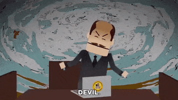 devil satan GIF by South Park