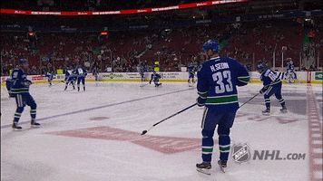 vancouver canucks puck GIF by NHL