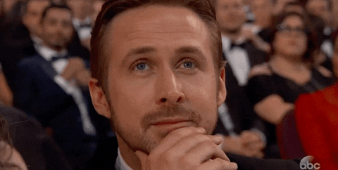 Blinking Ryan Gosling GIF by The Academy Awards