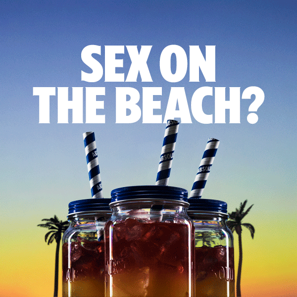 Sex On The Beach Let&amp;#39;S Grab A Drink GIF by Absolut Vodka - Find &amp; Share ...