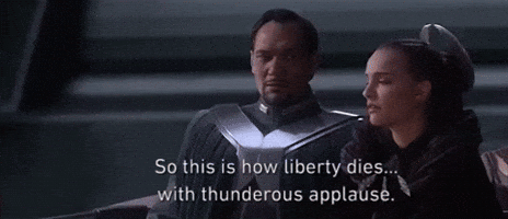 Image result for so this is how liberty dies gif