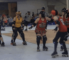 torque forest city derby girls GIF