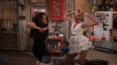 happy 2 broke girls GIF by CBS
