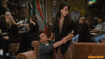 friends cling GIF by Nick At Nite