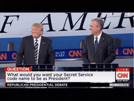 newsweek trump election president debate GIF