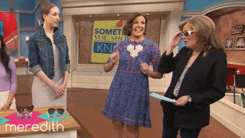 sunglasses deal with it GIF by The Meredith Vieira Show