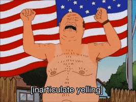 Yelling King Of The Hill GIF