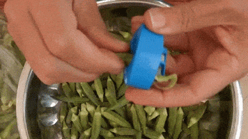 rehakahraman kitchen easy tip okra GIF