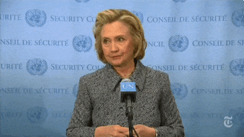 lcjs hillary yes & no GIF