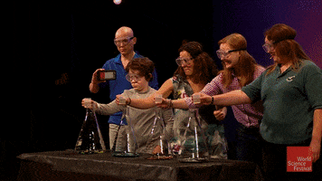 kids explosion GIF by World Science Festival