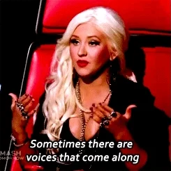 the voice team xtina GIF by Chris Mann